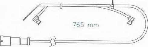 ABEX FAI174 - Warning Contact, brake pad wear car-mod.net