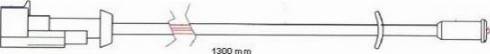 ABEX FAI208 - Warning Contact, brake pad wear car-mod.net