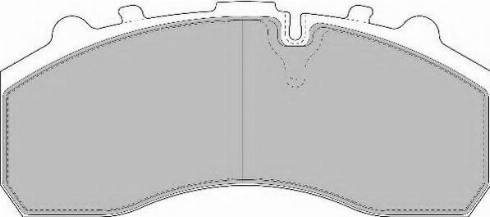 ABEX G6910FE - Brake Pad Set, disc brake car-mod.net