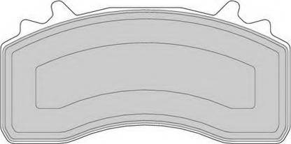 ABEX G6988 - Brake Pad Set, disc brake car-mod.net