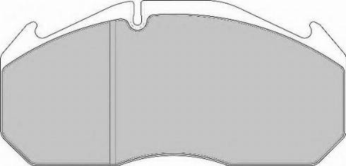 ABEX G6927 - Brake Pad Set, disc brake car-mod.net