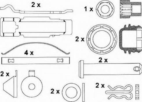ABEX G6843FE - Brake Pad Set, disc brake car-mod.net