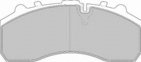 ABEX G6841FE - Brake Pad Set, disc brake car-mod.net