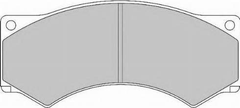 ABEX G0857 - Brake Pad Set, disc brake car-mod.net