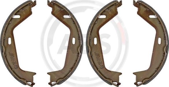 A.B.S. 9071 - Brake Shoe Set, parking brake car-mod.net