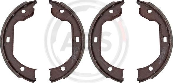 A.B.S. 9109 - Brake Shoe Set, parking brake car-mod.net