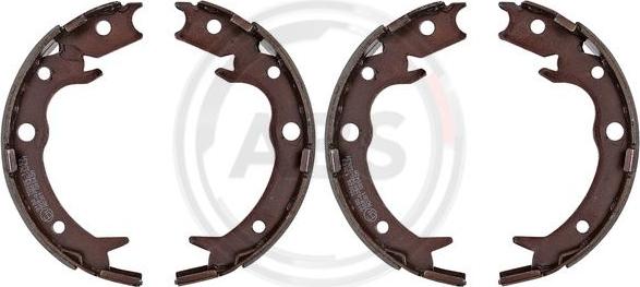A.B.S. 9180 - Brake Shoe Set, parking brake car-mod.net