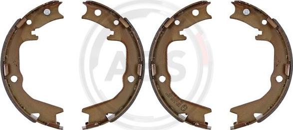 A.B.S. 9181 - Brake Shoe Set, parking brake car-mod.net