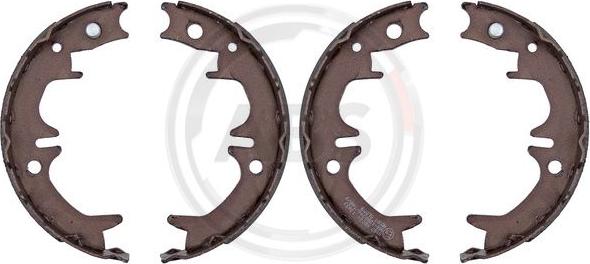A.B.S. 9187 - Brake Shoe Set, parking brake car-mod.net