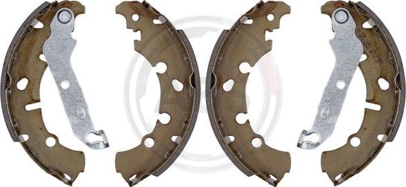 A.B.S. 9128 - Drum Brake Shoe Set car-mod.net
