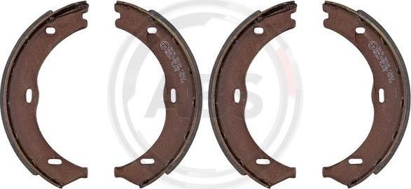 A.B.S. 9176 - Brake Shoe Set, parking brake car-mod.net