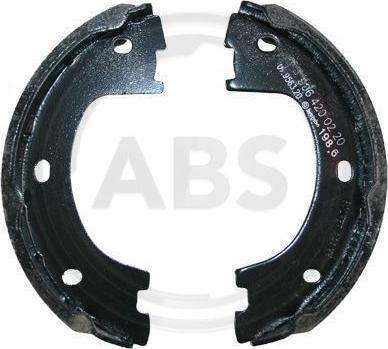 A.B.S. 9210 - Brake Shoe Set, parking brake car-mod.net
