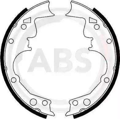 A.B.S. 40472 - Drum Brake Shoe Set car-mod.net