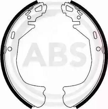 A.B.S. 40636 - Drum Brake Shoe Set car-mod.net