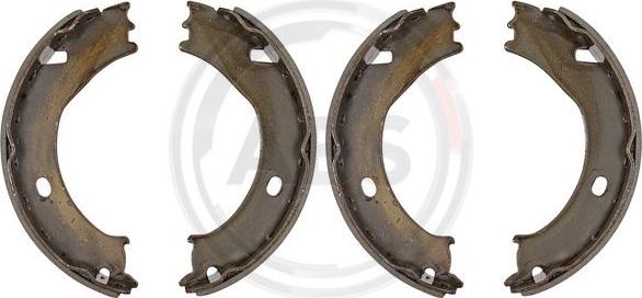A.B.S. 40771 - Brake Shoe Set, parking brake car-mod.net