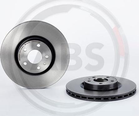 A.B.S. 09.9624.24 - Brake Disc car-mod.net