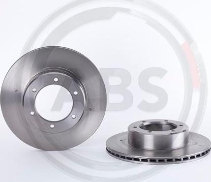A.B.S. 09.5173.14 - Brake Disc car-mod.net