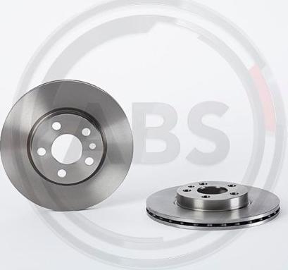 A.B.S. 09.5870.34 - Brake Disc car-mod.net