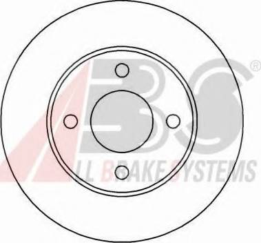A.B.S. 16190 OE - Brake Disc car-mod.net