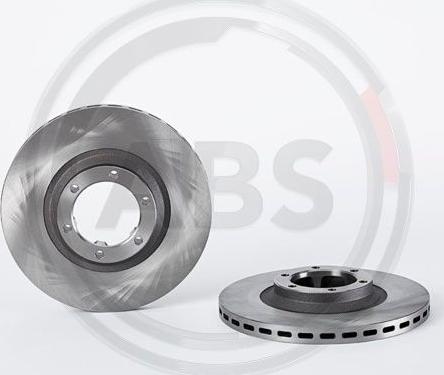 A.B.S. 09.6817.10 - Brake Disc car-mod.net