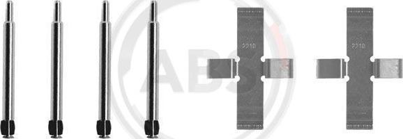 A.B.S. 0903Q - Accessory Kit for disc brake Pads car-mod.net