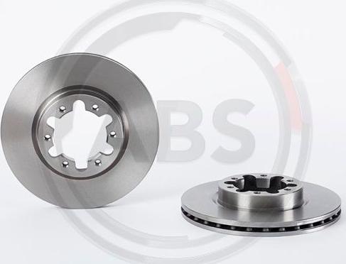 A.B.S. 09.8965.10 - Brake Disc car-mod.net