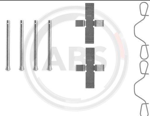 A.B.S. 0982Q - Accessory Kit for disc brake Pads car-mod.net