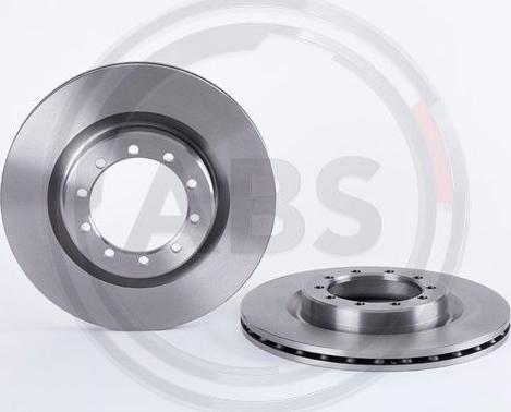 A.B.S. 09.7262.10 - Brake Disc car-mod.net