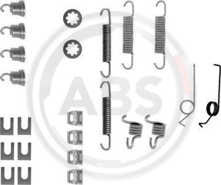 A.B.S. 0519Q - Accessory Kit, brake shoes car-mod.net