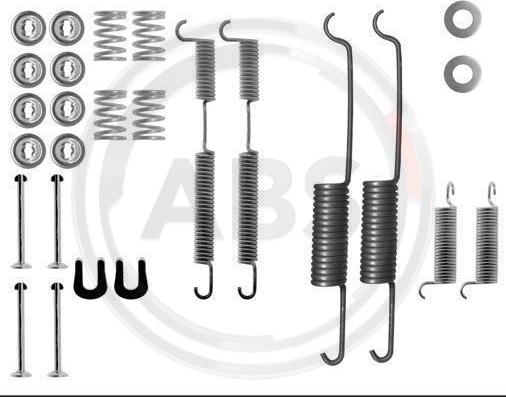 A.B.S. 0518Q - Accessory Kit, brake shoes car-mod.net