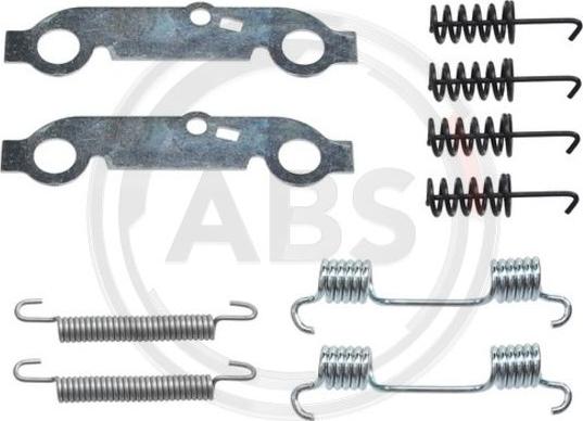 A.B.S. 0537Q - Accessory Kit, parking brake shoes car-mod.net