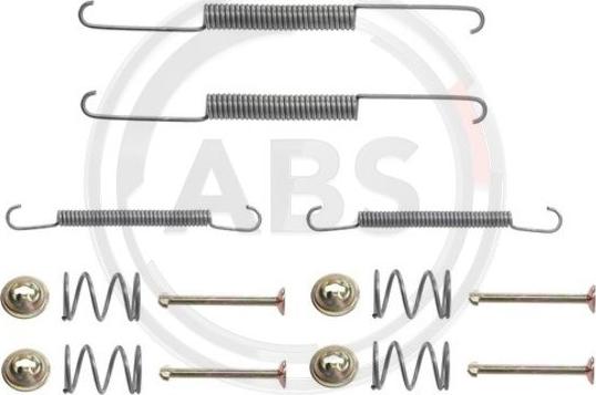 A.B.S. 0659Q - Accessory Kit, brake shoes car-mod.net