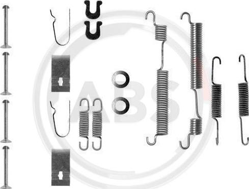A.B.S. 0653Q - Accessory Kit, brake shoes car-mod.net