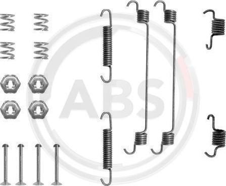 A.B.S. 0657Q - Accessory Kit, brake shoes car-mod.net