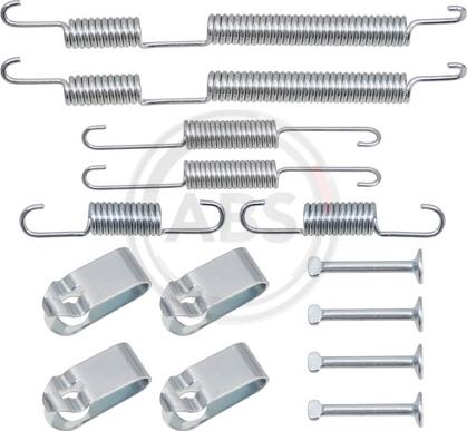 A.B.S. 0045Q - Accessory Kit, brake shoes car-mod.net
