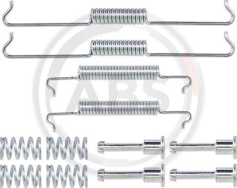 A.B.S. 0041Q - Accessory Kit, parking brake shoes car-mod.net