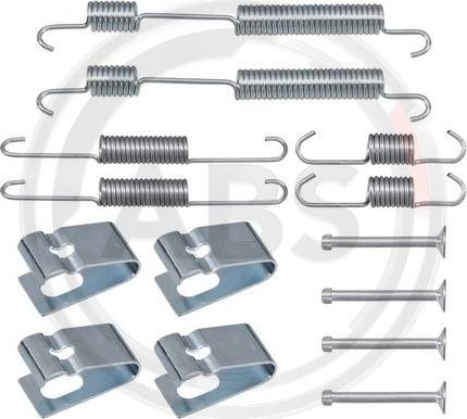 A.B.S. 0054Q - Accessory Kit, brake shoes car-mod.net