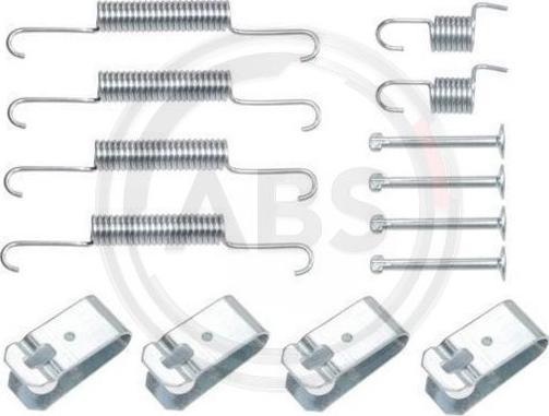 A.B.S. 0895Q - Accessory Kit, parking brake shoes car-mod.net