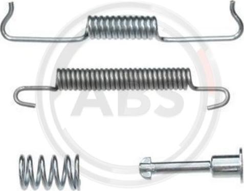 A.B.S. 0841Q - Accessory Kit, parking brake shoes car-mod.net