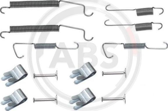 A.B.S. 0805Q - Accessory Kit, brake shoes car-mod.net