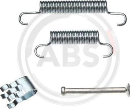 A.B.S. 0839Q - Accessory Kit, parking brake shoes car-mod.net