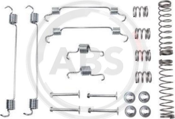 A.B.S. 0835Q - Accessory Kit, brake shoes car-mod.net