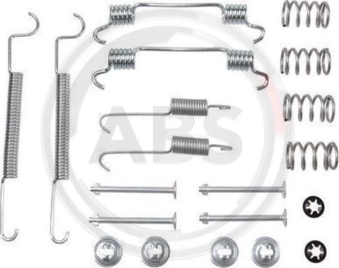 A.B.S. 0873Q - Accessory Kit, brake shoes car-mod.net