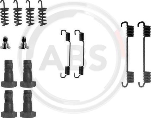 A.B.S. 0716Q - Accessory Kit, parking brake shoes car-mod.net