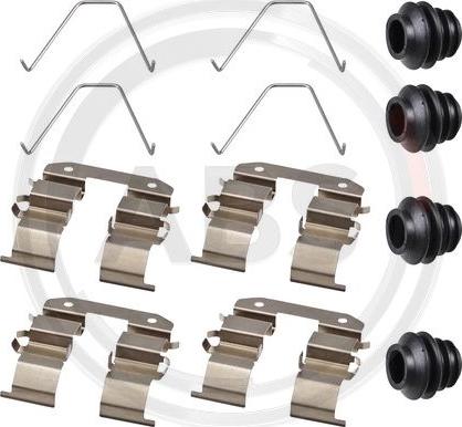 A.B.S. 1994Q - Accessory Kit for disc brake Pads car-mod.net