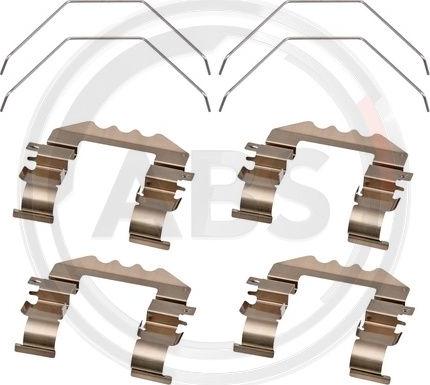 A.B.S. 1918Q - Accessory Kit for disc brake Pads car-mod.net