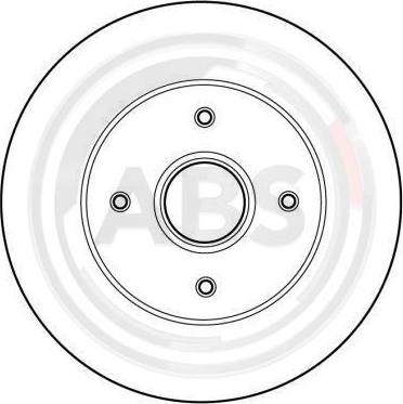 A.B.S. 16058 - Brake Disc car-mod.net
