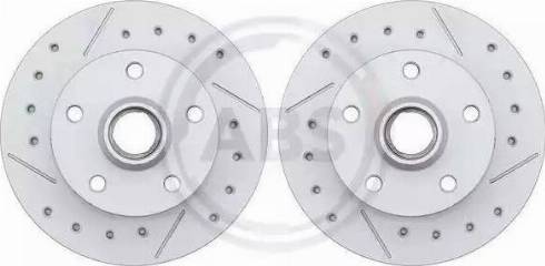 A.B.S. 16081S - Brake Disc car-mod.net