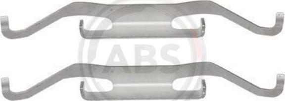 A.B.S. 1680Q - Accessory Kit for disc brake Pads car-mod.net