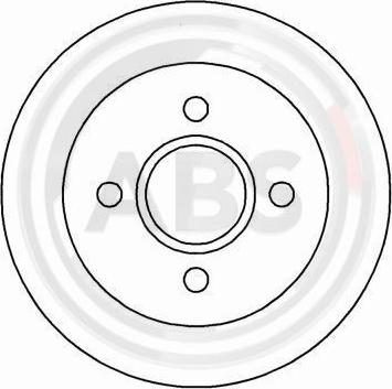 A.B.S. 16375 - Brake Disc car-mod.net